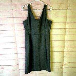 Betabrand Gray  Metallic Specks Tank Dress‎ Size Medium